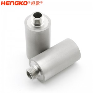 恒歌濾芯廠家供應(yīng)化學工業(yè)材料過濾不銹鋼濾芯_吸震滲透性好金屬多孔材料