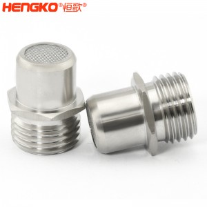 5 10 30 40微米醫(yī)用級粉末燒結(jié)不銹鋼316L直列式過濾器氧氣回路通風(fēng)機(jī)過濾用