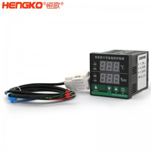恒歌生產(chǎn)rs485溫濕度控制器,抗干擾能力強響應靈敏養(yǎng)殖溫室孵化溫濕度控制器