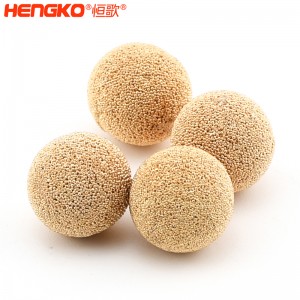 廠家定制氣液分離青銅粉末燒結(jié)銅球耐腐蝕耐高溫5-90微米青銅過(guò)濾器濾芯