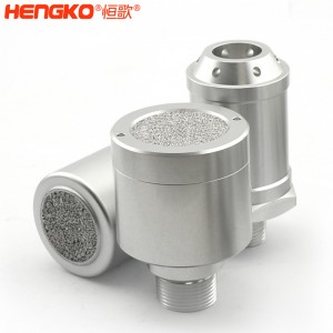 恒歌定制孔徑0.2-120μm不銹鋼氣體傳感器防爆外殼，耐腐蝕防水金屬過(guò)濾器