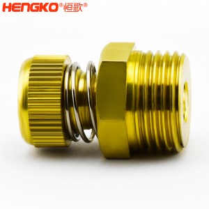 廠家批發(fā)HSD型可調(diào)節(jié)青銅消聲消音器多規(guī)格耐高溫消音降噪，用于電磁閥氣動靜音器接頭