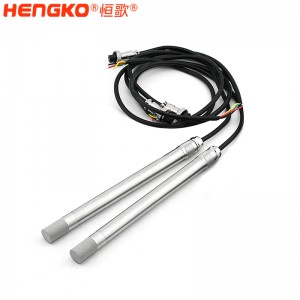 管道用溫濕度探頭 長桿通風(fēng)管道工業(yè)級防護(hù)溫濕度探頭