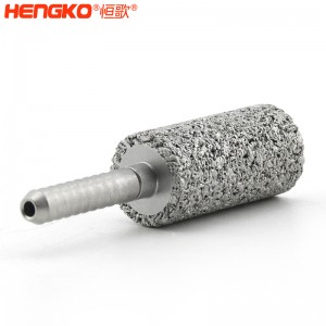 廠家定制316L粉末燒結(jié)不銹鋼過濾器曝氣頭，高強度耐腐蝕水族專用氣泡石