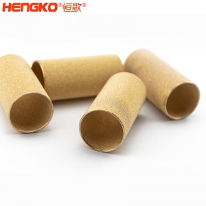 工廠價格供應燒結(jié)粉末銅過濾管反沖洗3-90微米過濾系統(tǒng)用