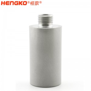 恒歌濾芯廠家供應(yīng)化學工業(yè)材料過濾不銹鋼濾芯_吸震滲透性好金屬多孔材料