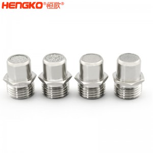 廠家定制有創(chuàng)呼吸機(jī)氣源入口醫(yī)療級316L不銹鋼過濾器濾芯防塵透氣耐腐蝕，用于呼吸機(jī)