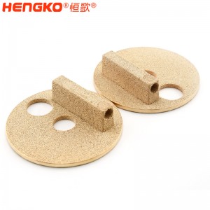 廠家定制長壽命50 100 150 200微米銅粉末燒結(jié)濾芯片盤