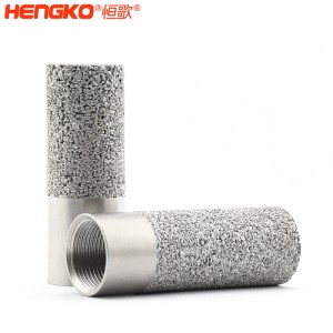 恒歌定制多孔不銹鋼溫濕度傳感器探頭外殼保護罩防水耐用透氣，用于環(huán)境監(jiān)測