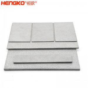 廠家直銷316不銹鋼粉末燒結(jié)濾板高強(qiáng)度耐高溫耐腐蝕，化工制藥過濾不銹鋼過濾器