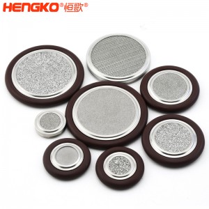 KF真空支架定心環(huán)316不銹鋼過濾網(wǎng)中心支架帶氟膠圈密封圈