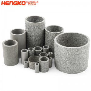 廠家直銷不銹鋼316L粉末微顆粒濾筒，耐高溫防塵不銹鋼金屬燒結濾筒濾芯