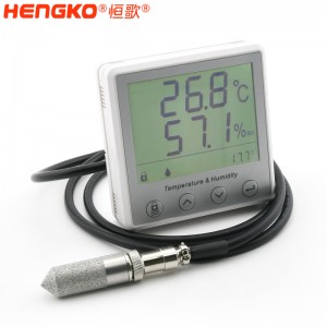 恒歌農(nóng)業(yè)追溯監(jiān)測(cè)系統(tǒng)高精準(zhǔn)RS485溫濕度變送器帶露點(diǎn)功能，自動(dòng)化監(jiān)控溫室大棚溫濕度物聯(lián)網(wǎng)方案