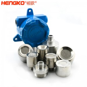 恒歌氣體檢測儀連續(xù)在線檢測(無顯示)信號輸出4-20mA適用于電化學(xué)氯氣