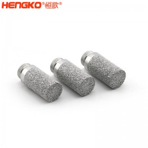 廠家定制農(nóng)業(yè)大棚溫濕度傳感器探頭保護罩_防水耐腐不銹鋼外螺紋平頭露點儀殼體