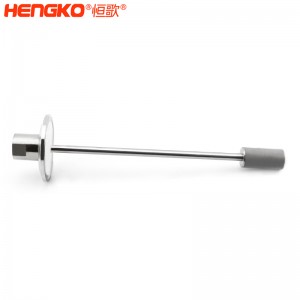 廠家批發(fā)316L不銹鋼長桿不銹鋼曝氣頭耐腐蝕防塵，用于二氧化碳/氧氣擴(kuò)散