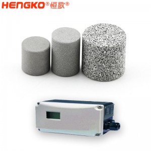 恒歌氣動智能閥門定位器透氣塞_高精準(zhǔn)防爆不銹鋼燒結(jié)濾柱