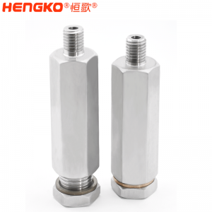 易燃液體、蒸汽燒結不銹鋼阻火器組合件限流器氣體儲存和運輸用