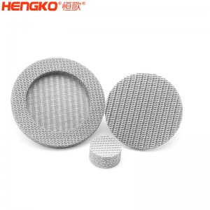 恒歌定制金屬粉末燒結(jié)多層過濾網(wǎng)濾片過濾精準清洗簡單,用于醫(yī)藥工業(yè)