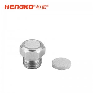 恒歌金屬氣動(dòng)消音器用于電磁閥、氣缸、空壓機(jī)等設(shè)備消音降噪