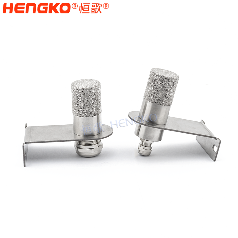 4-20mA數(shù)字相對(duì)空氣/地面溫濕度傳感器燒結(jié)不銹鋼探頭過(guò)濾器外殼 用于花圃 Featured Image