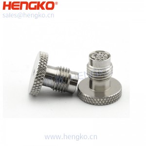 廠(chǎng)家定制醫(yī)用無(wú)創(chuàng)呼吸機(jī)氣源入口過(guò)濾器濾芯醫(yī)療級(jí)316L不銹鋼材質(zhì)