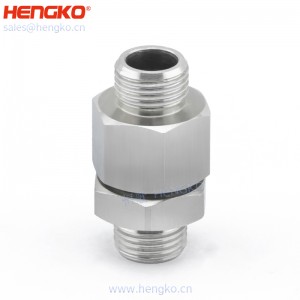 恒歌微納米級不銹鋼316內(nèi)聯(lián)過濾器0.2-120微米耐高溫耐腐蝕制藥工業(yè)可用，來圖定制