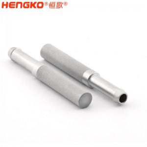恒歌煙塵儀預過濾器濾芯_燒結(jié)不銹鋼304-316L采樣預過濾不銹鋼濾芯