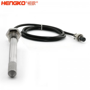 廠家生產(chǎn)數(shù)字溫濕度傳感器用于糧食倉儲_防塵高精準IP65溫濕度傳感器探頭