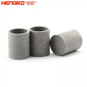 廠家生產多尺寸不銹鋼粉末燒結濾筒，堅固耐用壽命長用于流量控制和均布