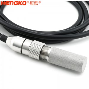 ip67防水防塵溫濕度探頭，恒歌廠家直供室外環(huán)境溫濕度傳感器探頭