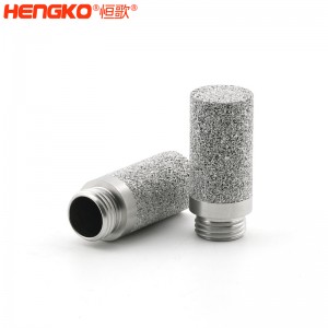 廠家定制農(nóng)業(yè)大棚溫濕度傳感器探頭保護罩_防水耐腐不銹鋼外螺紋平頭露點儀殼體