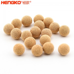 廠家定制氣液分離青銅粉末燒結(jié)銅球耐腐蝕耐高溫5-90微米青銅過(guò)濾器濾芯