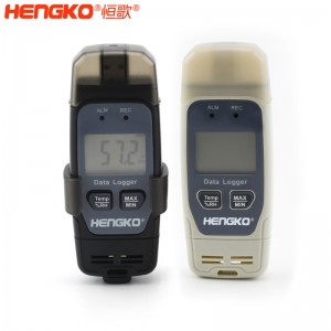 恒歌生產(chǎn)供應(yīng)無線溫濕度記錄儀傳感器低功耗抗干擾高精準(zhǔn)，用于藥品海鮮運(yùn)輸