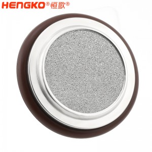 廠家定制真空卡環(huán)濾片_316L粉末燒結真空卡環(huán)不銹鋼濾芯氣體檢漏儀外殼用