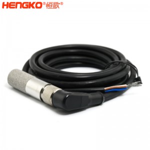 RHT系列高濕度雙防水土壤溫濕度傳感器探頭高靈敏高精度，用于溫室花園測量